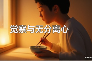 觉察与无分离心的应用